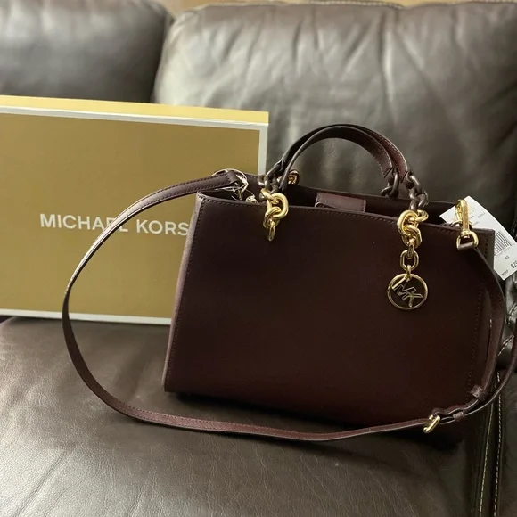 Michael Kors MD Conv Satchel Leather - Picture 3 of 13